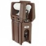 Cambro 2.5 Gallon Dark Brown Portable Handwash Station with Soap and Roll Paper Towel Dispenser Cambro 2.5 Gallon Dark Brown Portable Handwash Station with Soap and Roll Paper Towel Dispenser