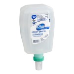 Dial DIA32106 Clean and Gentle FIT Universal Touch-Free 1 Liter Antibacterial Foaming Hand Wash Refill - 3/Case