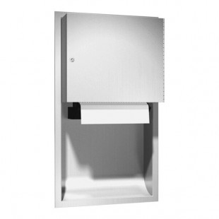 American Specialties, Inc. Simplicity 10-645224AC Recessed AC-Operated Automatic Roll Paper Towel Dispenser American Specialties, Inc. Simplicity 10-645224AC Recessed AC-Operated Automatic Roll Paper Towel Dispenser