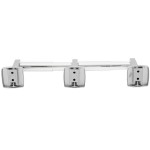 Bobrick B-76867 ClassicSeries Surface-Mounted Double Toilet Tissue Dispenser with Satin Finish