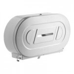 Bobrick B-76867 ClassicSeries Surface-Mounted Double Toilet Tissue Dispenser with Satin Finish