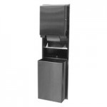 Bobrick B-76867 ClassicSeries Surface-Mounted Double Toilet Tissue Dispenser with Satin Finish