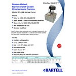 Hartell SC-1AX Series 851123 Cast Aluminum Commercial-Grade Steam Condensate Pump - 115/230V