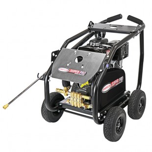 Simpson 65209 Super Pro 49-State Compliant Pressure Washer with Roll Cage, Honda Belt-Driven Engine, and 50' Hose - 4,200 PSI; 4 GPM Simpson 65209 Super Pro 49-State Compliant Pressure Washer with Roll Cage, Honda Belt-Driven Engine, and 50' Hose - 4,200 PSI; 4 GPM
