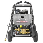 Simpson 65209 Super Pro 49-State Compliant Pressure Washer with Roll Cage, Honda Belt-Driven Engine, and 50' Hose - 4,200 PSI; 4 GPM Simpson 65209 Super Pro 49-State Compliant Pressure Washer with Roll Cage, Honda Belt-Driven Engine, and 50' Hose - 4,200 PSI; 4 GPM