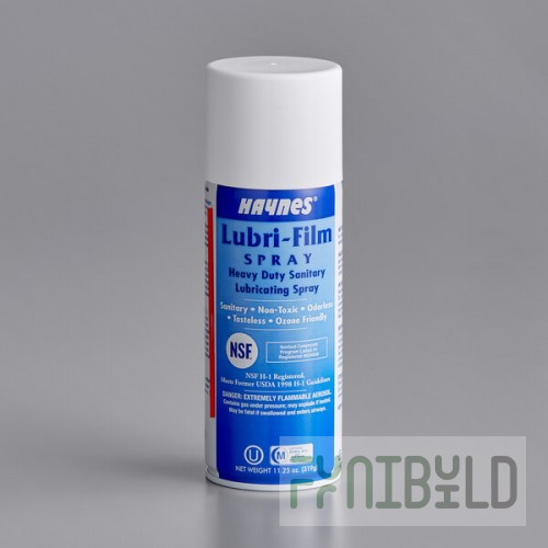 Haynes 60 Lubri-Film 11.25 oz. Heavy-Duty Lubricating Grease Spray - 6/Case