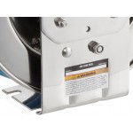 Regency Open Stainless Steel Hose Reel with 35' x 3/8