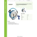 Regency Open Stainless Steel Hose Reel with 35' x 3/8