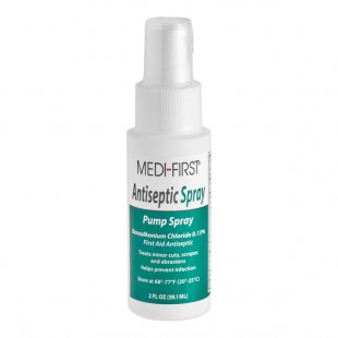 Medi-First 24402 Antiseptic Spray Pump Bottle - 2 oz. Medi-First 24402 Antiseptic Spray Pump Bottle - 2 oz.