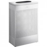 Lancaster Table & Seating 30 Gallon Stainless Steel Round Decorative Trash Can