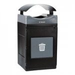Commercial Zone Avante 55 Gallon Green Polyethylene Square Indoor / Outdoor Modular Single-Stream Compost Bin Commercial Zone Avante 55 Gallon Green Polyethylene Square Indoor / Outdoor Modular Single-Stream Compost Bin