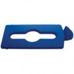 Rubbermaid® 2007895 Slim Jim Recycling Black Rectangular Hinged Mixed Recycling Lid Insert Rubbermaid® 2007895 Slim Jim Recycling Black Rectangular Hinged Mixed Recycling Lid Insert