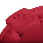 Carlisle 84104505 Bronco 44 Gallon Red Flat Round Trash Can Lid Carlisle 84104505 Bronco 44 Gallon Red Flat Round Trash Can Lid
