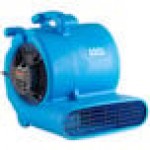 Lavex 2-Speed Compact Air Mover with GFCI Power Outlets - 1/3 hp