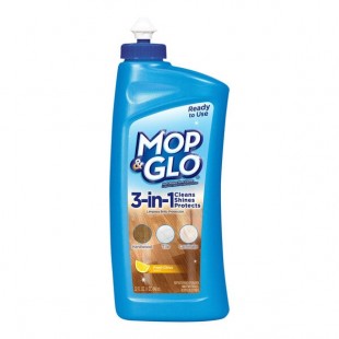 Mop & Glo RAC98563CT 32 oz. Fresh Citrus Scent Multi-Surface Floor Cleaner - 4/Case