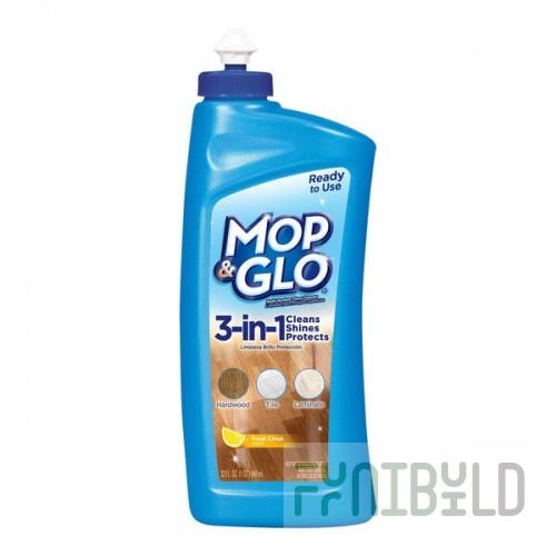 Mop & Glo RAC98563CT 32 oz. Fresh Citrus Scent Multi-Surface Floor Cleaner - 4/Case