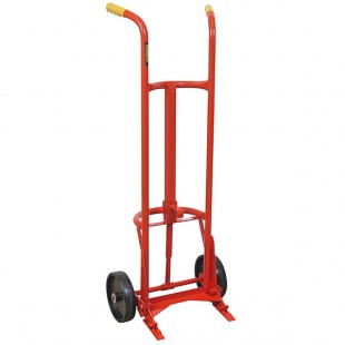 Wesco Industrial Products Deluxe Series 1,000 lb. Steel Drum Truck with 10