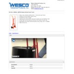 Wesco Industrial Products Deluxe Series 1,000 lb. Steel Drum Truck with 10