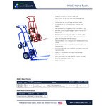 Valley Craft 600 lb. Red HVAC Hand Truck F80233R6 Valley Craft 600 lb. Red HVAC Hand Truck F80233R6