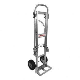B&P Manufacturing S Series Senior 500 lb. Straight Back Convertible Hand Truck with Loop Handle, 10