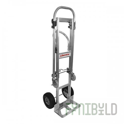 B&P Manufacturing S Series Senior 500 lb. Straight Back Convertible Hand Truck with Loop Handle, 10