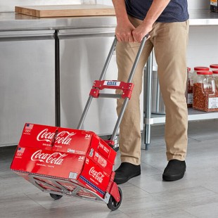 Lavex 133 lb. Aluminum Folding Hand Truck with 5