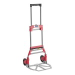 Lavex 133 lb. Aluminum Folding Hand Truck with 5