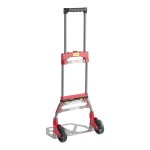 Lavex 133 lb. Aluminum Folding Hand Truck with 5