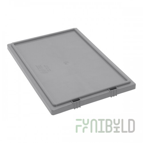 Quantum LID201GY Gray Lid for SNT200GY Stack and Nest Tote