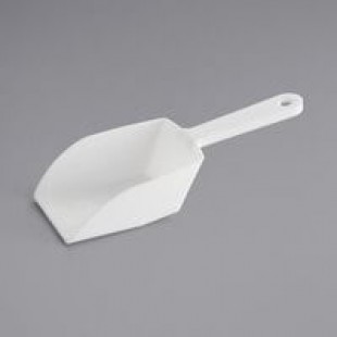 Choice 15 oz. White Plastic Round Bottom Scoop Choice 15 oz. White Plastic Round Bottom Scoop