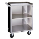 Lakeside 622 3 Shelf Stainless Steel Utility Cart - 31 3/4