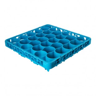 Carlisle OptiClean NeWave 30 Compartment Blue Long Glass Rack Extender REW30L14 Carlisle OptiClean NeWave 30 Compartment Blue Long Glass Rack Extender REW30L14