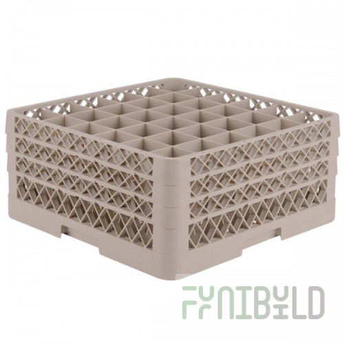 Vollrath TR7CCC Traex® Full-Size Beige 36-Compartment 7 7/8