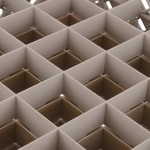 Vollrath TR7CCC Traex® Full-Size Beige 36-Compartment 7 7/8 Vollrath TR7CCC Traex® Full-Size Beige 36-Compartment 7 7/8
