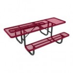 Ultra Site 8' Brown Extra Heavy-Duty Double-Sided ADA Rectangular Diamond Table 96 Ultra Site 8' Brown Extra Heavy-Duty Double-Sided ADA Rectangular Diamond Table 96