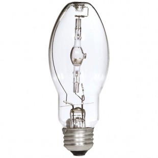 Satco S4862 175 Watt Cool White Clear Finish Metal Halide HID Light Bulb (ED17) Satco S4862 175 Watt Cool White Clear Finish Metal Halide HID Light Bulb (ED17)