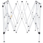 Caravan Canopy 21007900020 V-Series Pro 2 10' x 10' Blue Straight Leg Instant Canopy Caravan Canopy 21007900020 V-Series Pro 2 10' x 10' Blue Straight Leg Instant Canopy