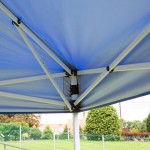 Caravan Canopy 21007900020 V-Series Pro 2 10' x 10' Blue Straight Leg Instant Canopy Caravan Canopy 21007900020 V-Series Pro 2 10' x 10' Blue Straight Leg Instant Canopy