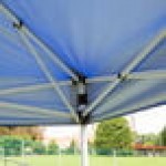 Caravan Canopy 21007900020 V-Series Pro 2 10' x 10' Blue Straight Leg Instant Canopy Caravan Canopy 21007900020 V-Series Pro 2 10' x 10' Blue Straight Leg Instant Canopy