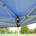 Caravan Canopy 21007900020 V-Series Pro 2 10' x 10' Blue Straight Leg Instant Canopy Caravan Canopy 21007900020 V-Series Pro 2 10' x 10' Blue Straight Leg Instant Canopy