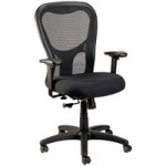 Eurotech Seating MFT945SL-5806 Apollo Black Fabric / Mesh Multi-Function Mid Back Swivel Office Chair with Seat Slider Eurotech Seating MFT945SL-5806 Apollo Black Fabric / Mesh Multi-Function Mid Back Swivel Office Chair with Seat Slider