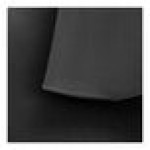 Lavex 3' x 5' Heavy-Duty Black Grease-Resistant Anti-Fatigue Closed-Cell Nitrile Rubber Floor Mat - 3/4