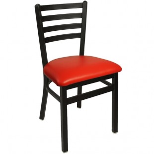 BFM Seating Lima Sand Black Customizable Steel Side Chair with 2 BFM Seating Lima Sand Black Customizable Steel Side Chair with 2