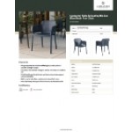 Lancaster Table & Seating Rio Sea Blue Resin Arm Chair Lancaster Table & Seating Rio Sea Blue Resin Arm Chair