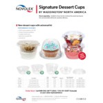 WNA Comet Signature 6-10 oz. Clear PET Plastic Dessert Cup Lid Insert - 1,000/Case WNA Comet Signature 6-10 oz. Clear PET Plastic Dessert Cup Lid Insert - 1,000/Case