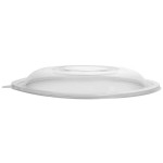 Fineline 5016-L Super Bowl Clear PET Plastic Dome Lid for 12 oz. and 16 oz. Round Bowls - 200/Case