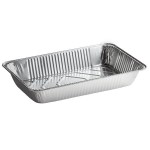 Choice Full Size Heavy-Duty Foil Steam Table Pan Deep 3 3/8