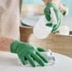 Showa Green Biodegradable Nitrile 4 Mil Powder-Free Gloves - Large - 100/Box Showa Green Biodegradable Nitrile 4 Mil Powder-Free Gloves - Large - 100/Box