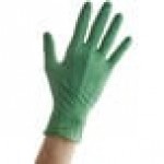 Showa Green Biodegradable Nitrile 4 Mil Powder-Free Gloves - Large - 100/Box Showa Green Biodegradable Nitrile 4 Mil Powder-Free Gloves - Large - 100/Box