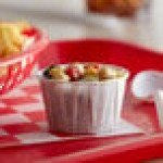Genpak F250 Harvest Paper 2.5 oz. Souffle / Portion Cup - 5,000/Case Genpak F250 Harvest Paper 2.5 oz. Souffle / Portion Cup - 5,000/Case